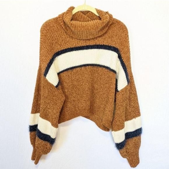 My Michelle Sweaters - MM by My Michelle Cropped Cowlneck Sweater